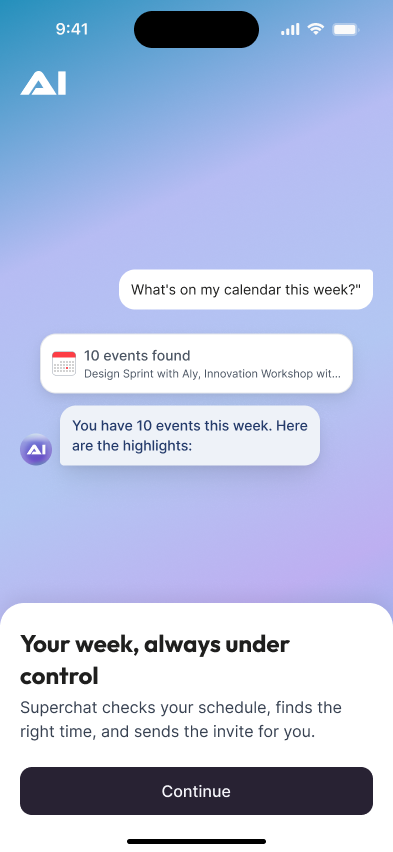 Onboarding-03 Calendar capability demo