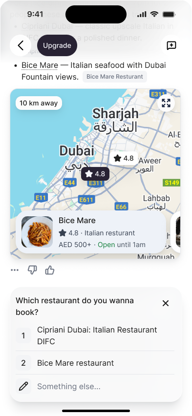 Response-03 Full response with map widget