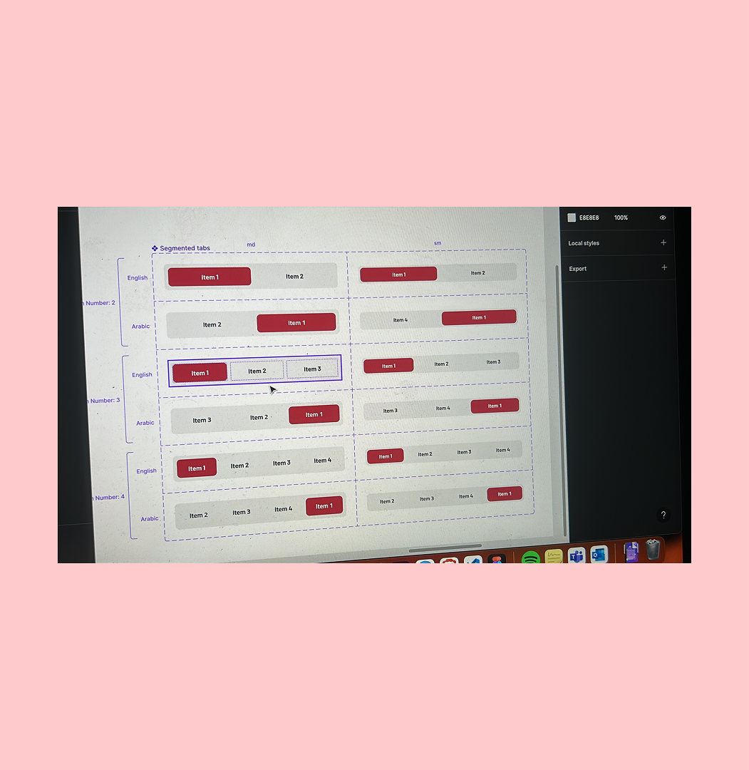 Design specifications and handoff documentation — interaction states, edge cases, and responsive behavior